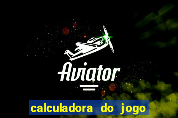 calculadora do jogo do bicho