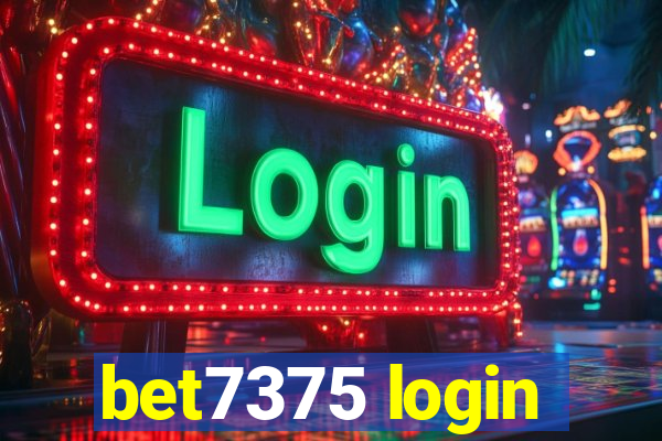 bet7375 login