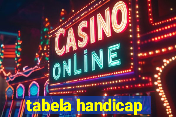 tabela handicap