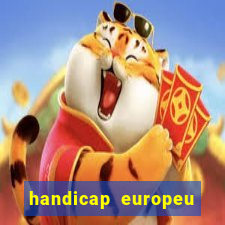 handicap europeu empate - 1