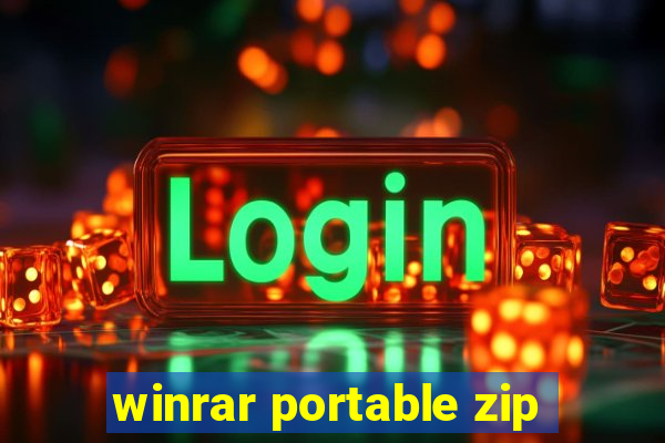 winrar portable zip