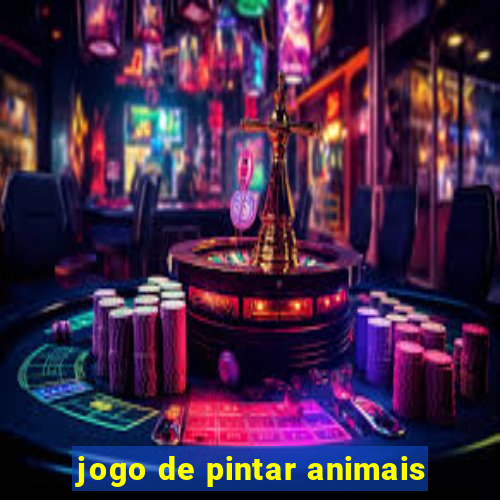 jogo de pintar animais