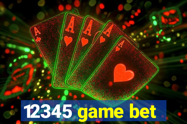 12345 game bet