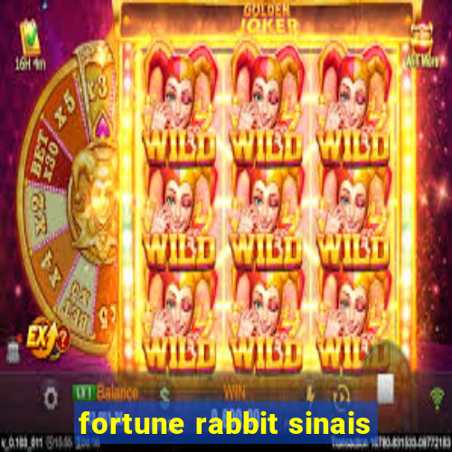 fortune rabbit sinais